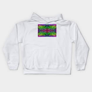 coloful abstract symmetry Kids Hoodie